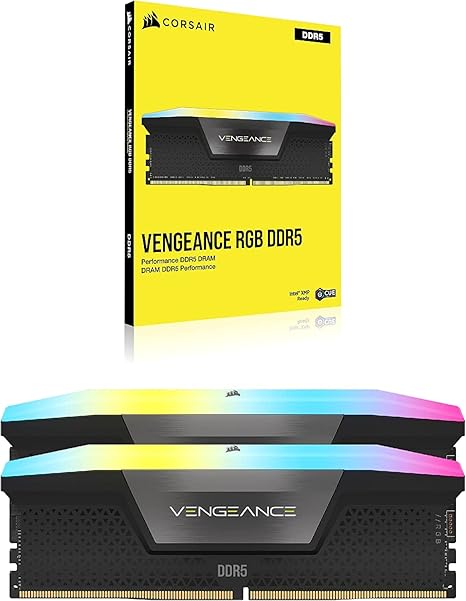 CORSAIR VENGEANCE RGB DDR5 RAM 32GB