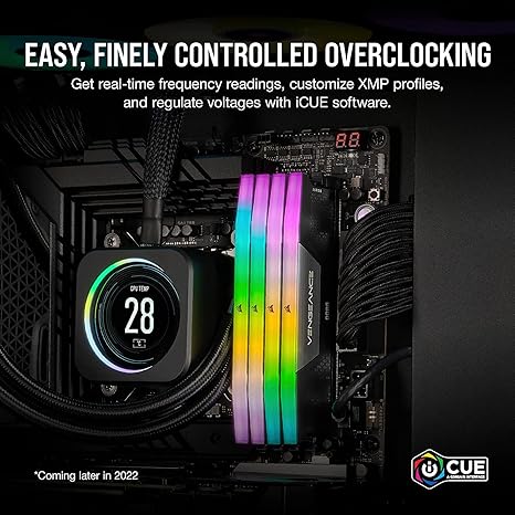 CORSAIR VENGEANCE RGB DDR5 RAM 32GB