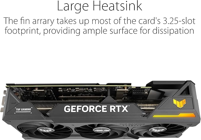 TUF Gaming GeForce RTX 4070 Ti Super 16GB GDDR6X OC Edition Gaming Graphics Card