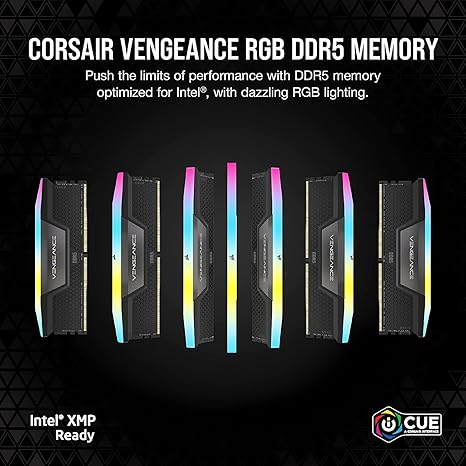 CORSAIR VENGEANCE RGB DDR5 RAM 32GB