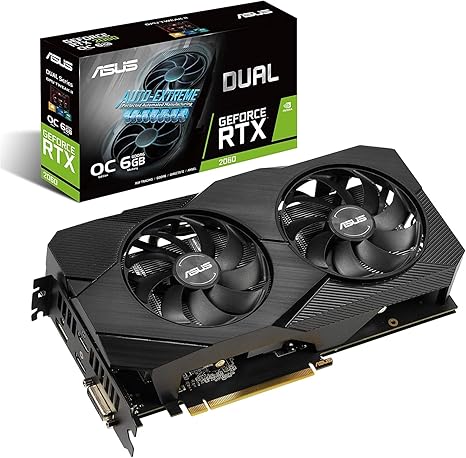 GeForce RTX 2060 Overclocked 6G GDDR6 Dual-Fan EVO Edition
