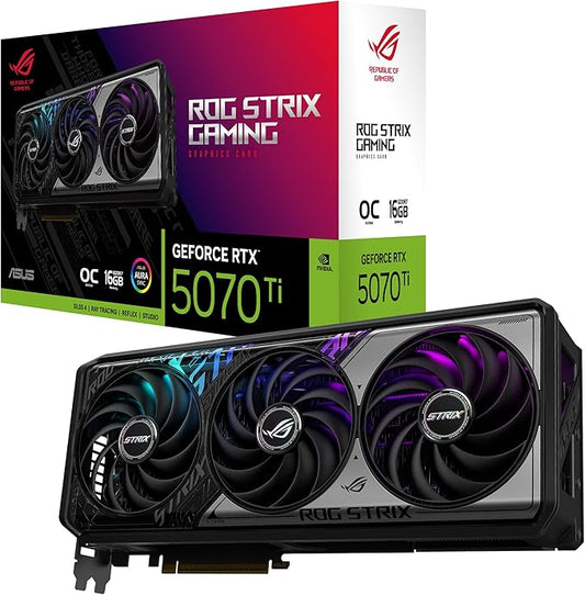 Strix GeForce RTX 5070 Ti OC Edition 16GB GDDR7 Graphics Card