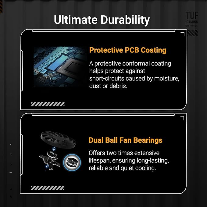 TUF Gaming GeForce RTX ™ 5060 8GB GDDR7 OC Edition Gaming Graphics Card