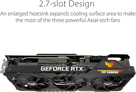 TUF Gaming NVIDIA GeForce RTX 3070 Ti OC Edition Graphics Card